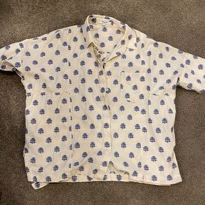 Madewell courier blouse
